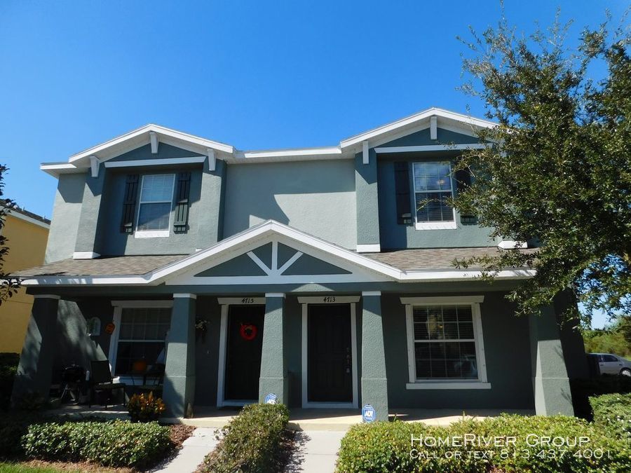 4713 Chatterton Way, Riverview, FL 33578 - Townhome Rentals in ...