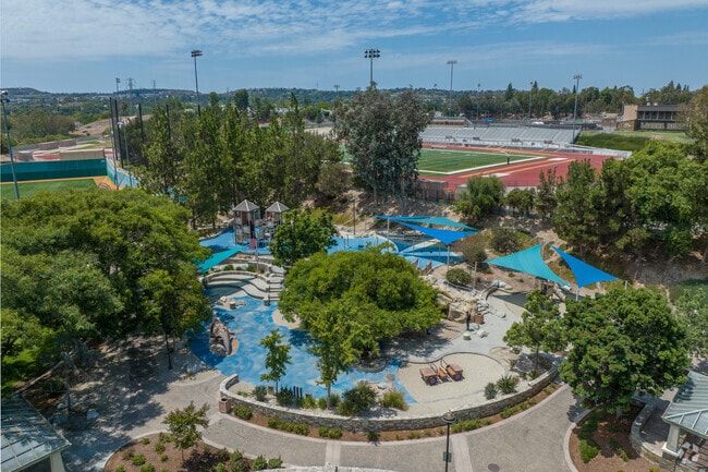 Laguna Hills Community Center has a dinosaur park.