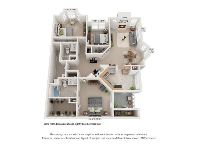 Foto del interior - Carriage Hill Apartments