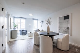 1BR, 1BA - 760SF - Living Room - The Forte