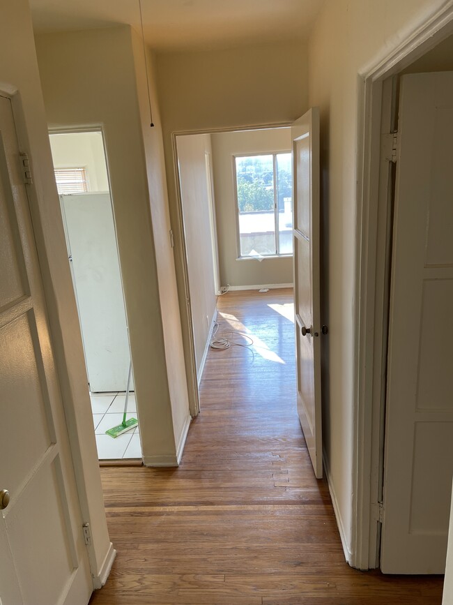 hallway into living room - 1324 Echo Park Ave