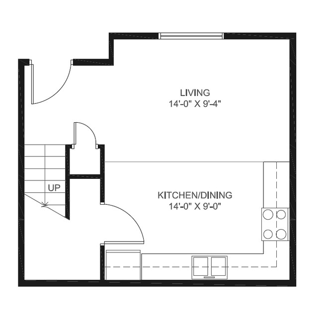 2 BR/1 BA - Sunrise I/II/III Apartments