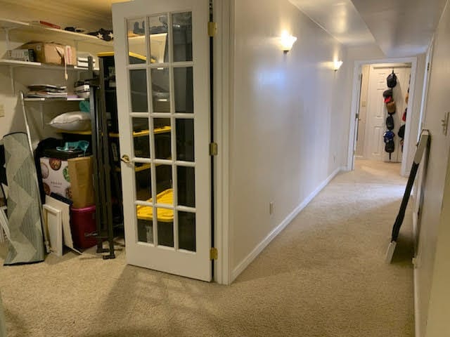 Office/nursery room entrance and hallway towards the bedroom - 219 130 S