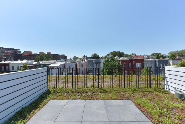 One of only a few private green patios in building - 57 N St NW