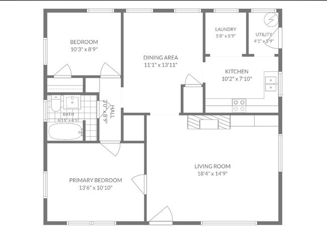 Building Photo - Remodeled Two Bedroom Home in NW OKC