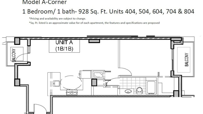 Modelo A - Parkview Apartments