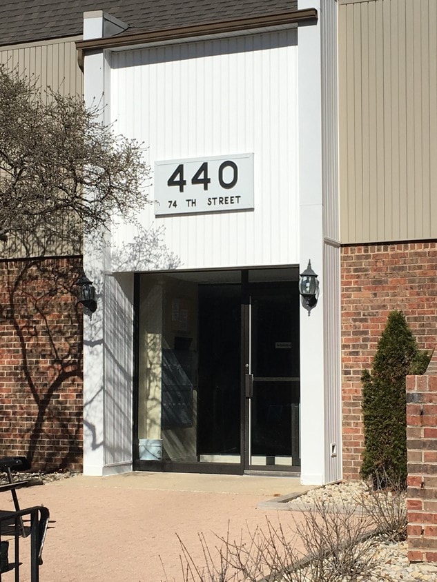 Outside front of building. - 440 74th St