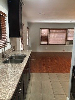Kitchen opens to Living Room - 1250 Huntington Dr