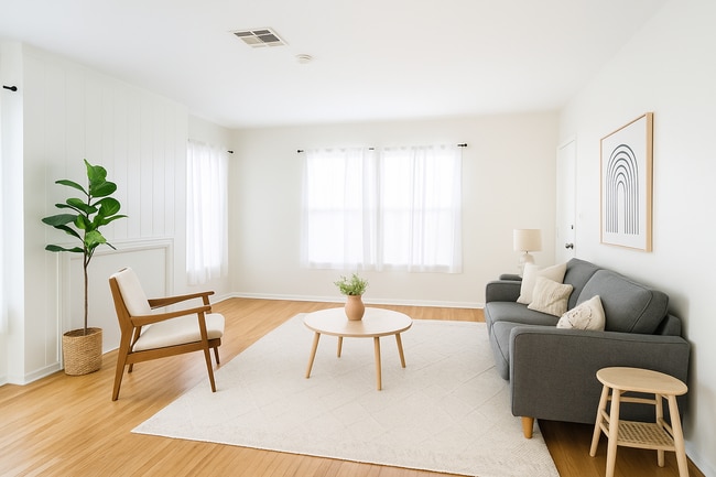 Living room - Virtually Staged to Show Potential - 10636 Louise Ave