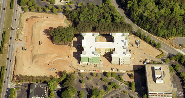 Aerial Photo - Mansions at Alpharetta Independent Living