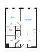 1 Bed/1 Bath-A09- TYPE A