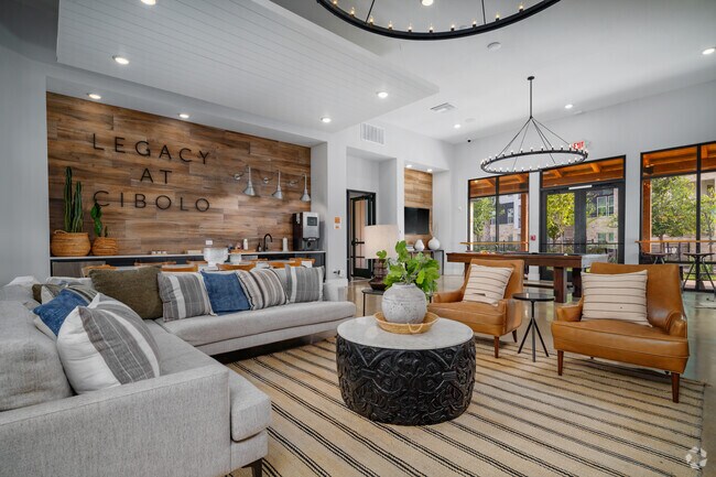Sala de residentes - Legacy at Cibolo