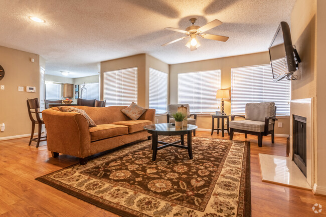 Living Room, Dining Room, and Kitchen - Mansions Of Shadowbriar