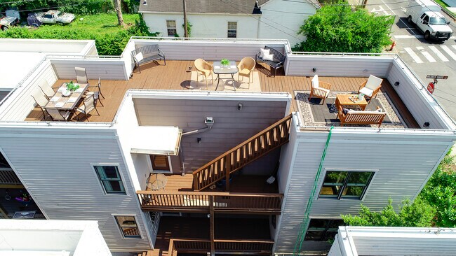 rooftop + 1 of your 2 other decks - 1078A 2nd Ave S