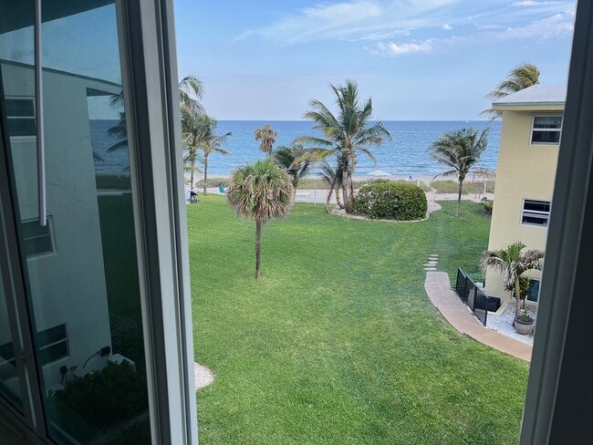 Bedroom View - 1041 Hillsboro Mile Apartment