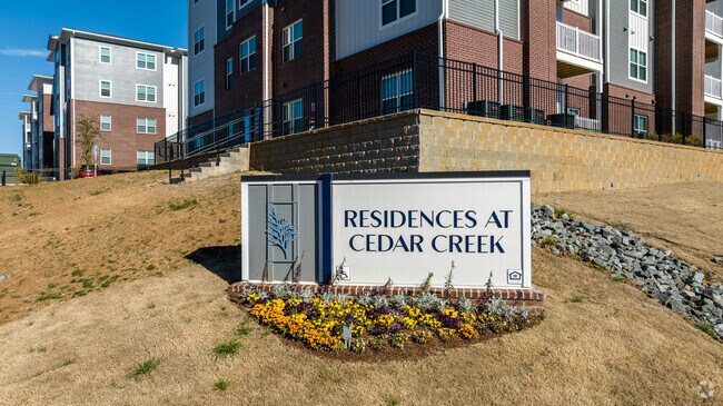 Señalización - Residences at Cedar Creek