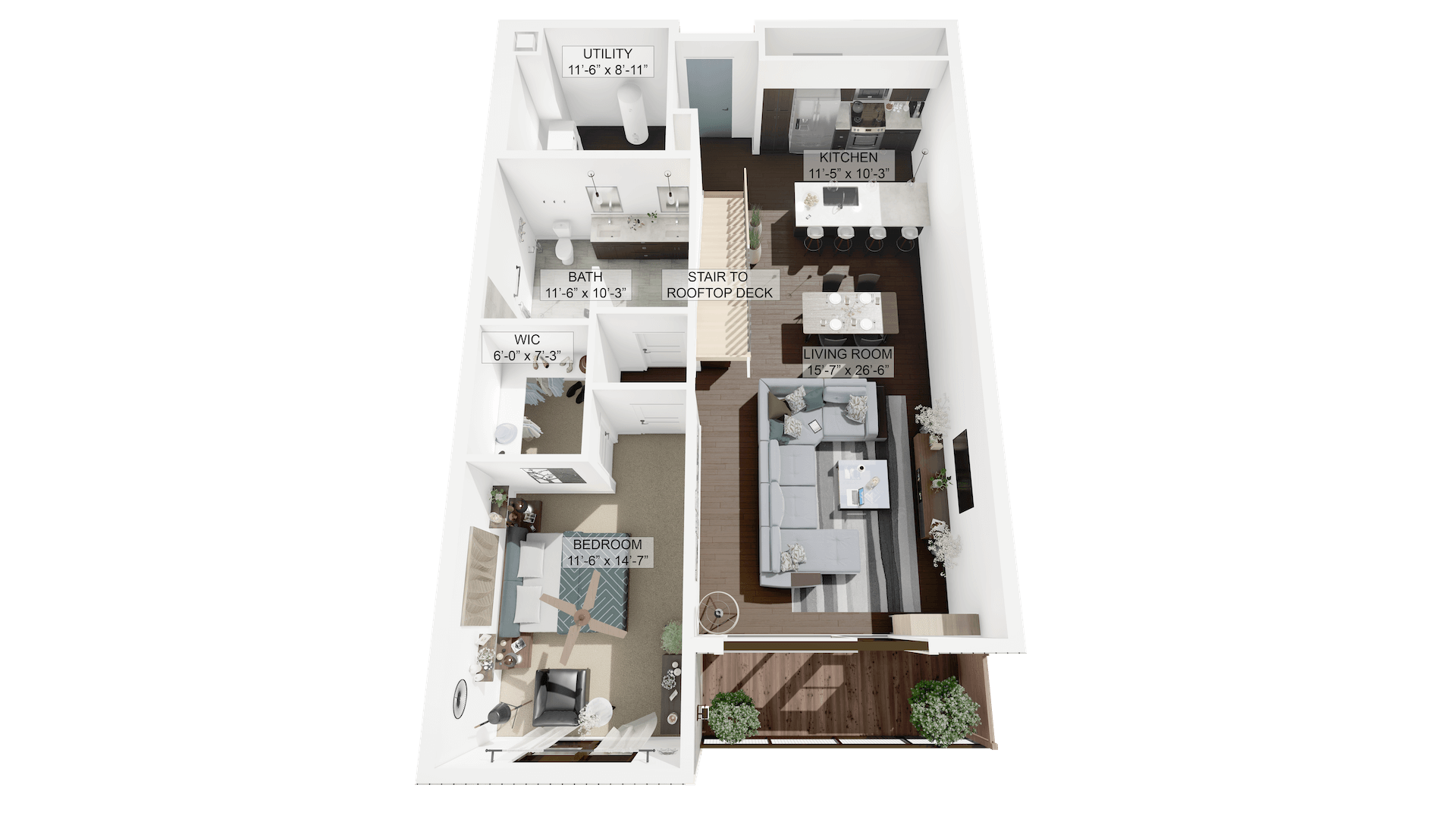 La Collina – 1 Bedroom 1 Bathroom