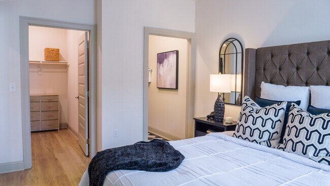 The Magnolia: 2BR, 2BA- Primary Bedroom - The Waters at Settlers Trace