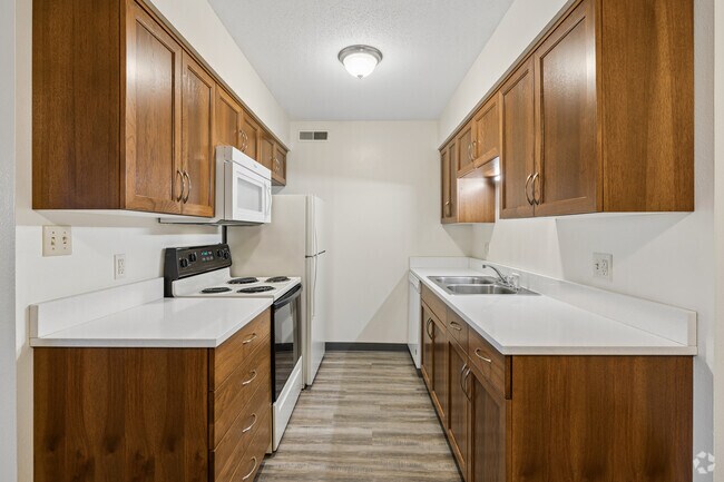 2 habitaciones, 1 baño - 880 pies cuadrados - Cocina - Hancock Apartments