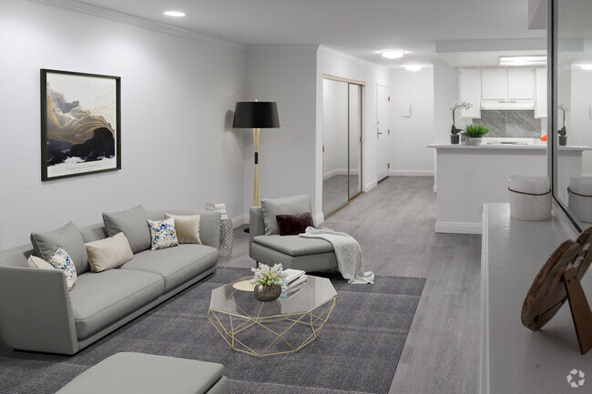 Staged living room - Vista Luxury Investments, LLC