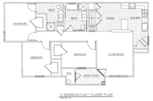 3HAB/2BA - Bunce Green Apartments