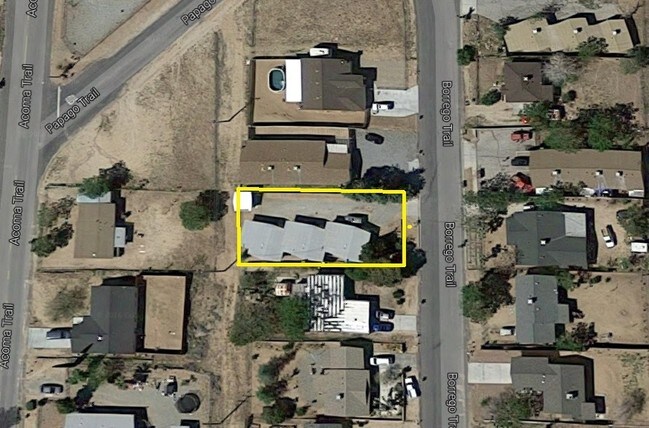 Aerial - Borrego Apartments