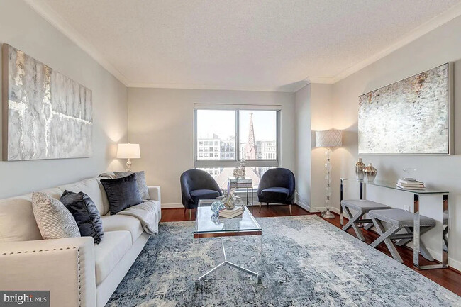 Living Room - 777 7th St NW