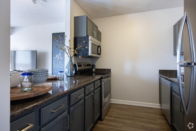 Renovated Model Kitchen - 415 PREMIER APARTMENTS