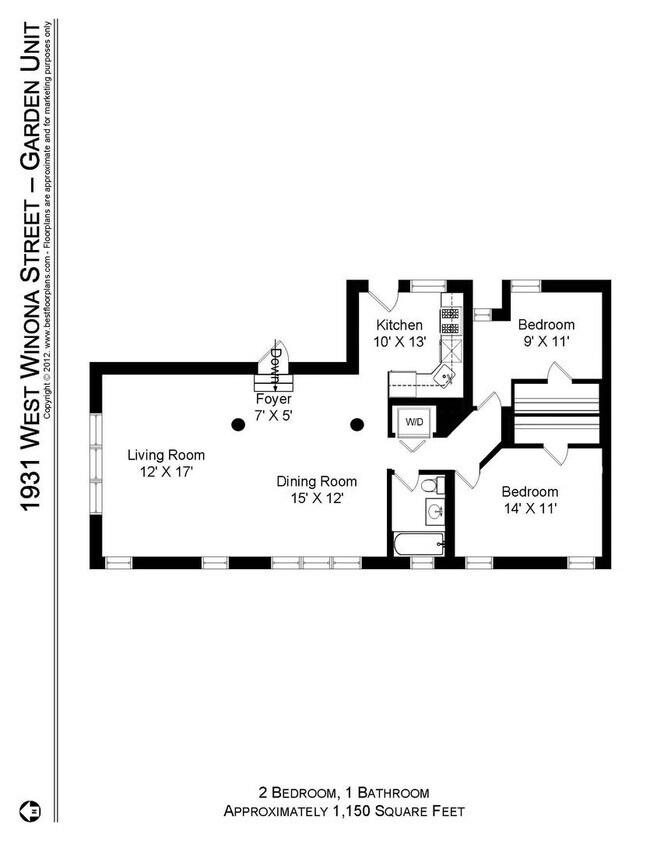 Foto del edificio - 1932 W Winona St