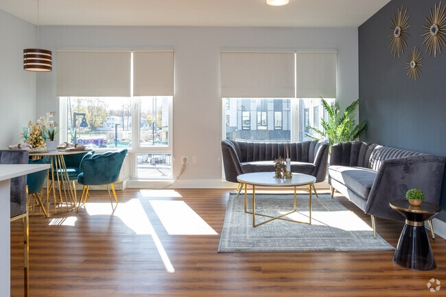 2 BR, 2 BA - 1168 SF Living Room - citivillage @ st. georges ave