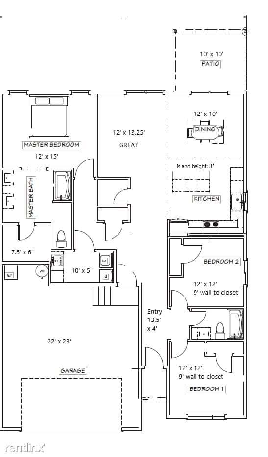 Building Photo - 3 br, 2 bath Duplex - 1323 North Coach Drive
