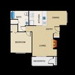 1 Bedroom 1 Bathroom