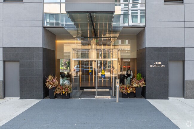 Entrance - 2100 Hamilton St