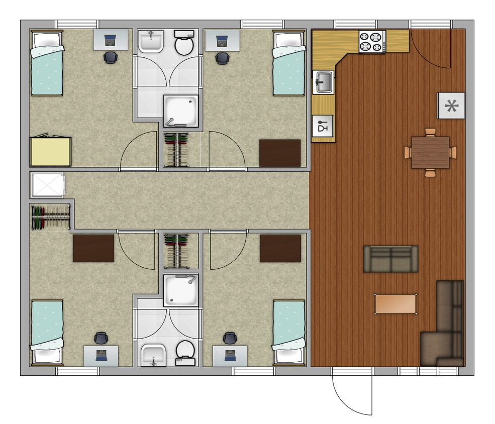 733 Penn Ave Unit Duplex A_C, Altoona, PA 16601 Room for Rent in