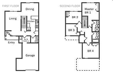 4BR/2.5BA - Woodcliff Community