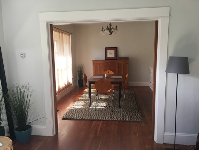 View into dining area from living room - 4707 N Congress Ave