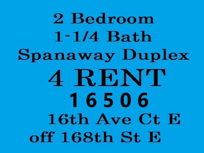 Foto del edificio - 16506 16th Avenue Ct E