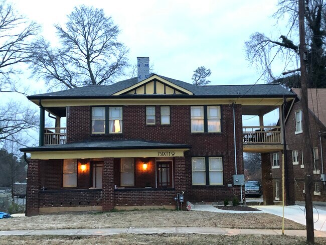 The home was built in 1928 and is situated in the West End, a neighborhood listed on the National Register of Historic Places. Renovations began in 2017 and are continuing. All exterior renovations are appropriate to the historic era. Summer renovation plans include masonry work on the chimney, l... - SCHOOL YEAR LISTING for 769 Lawton St SW (4 bdrm a