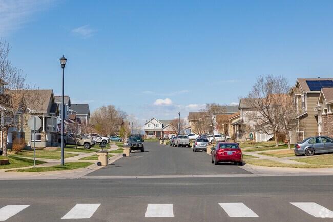 Residential streets near Footprint Park in Brighton offer plenty of street parking
