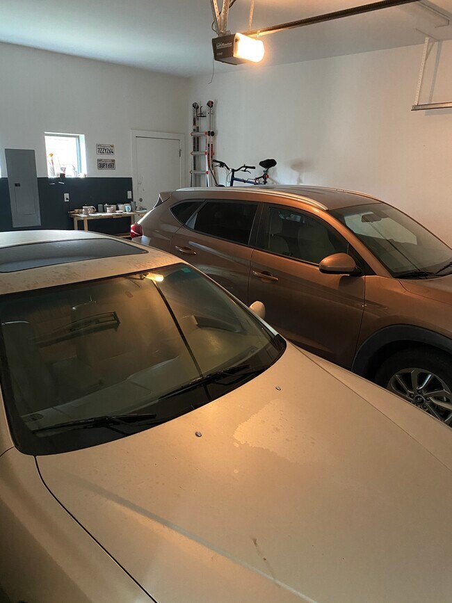 2 car garage from foyer view - 1432 S Trenton Ave