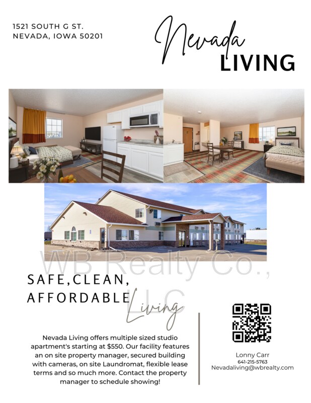 1521 S G Ave Unit 207, Nevada, IA 50201 Condo for Rent in Nevada, IA