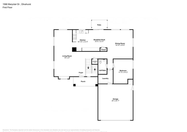 Foto del edificio - 1566 Maryclair Dr