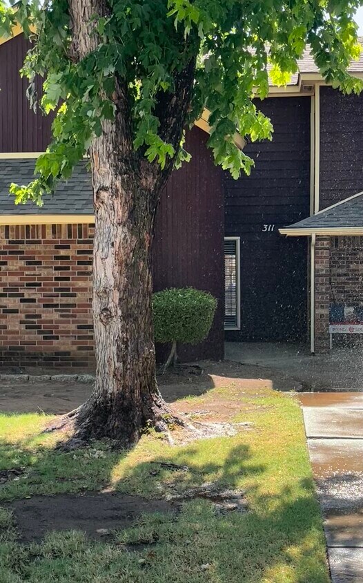 Front yard of property - 311 Lamp Post Rd
