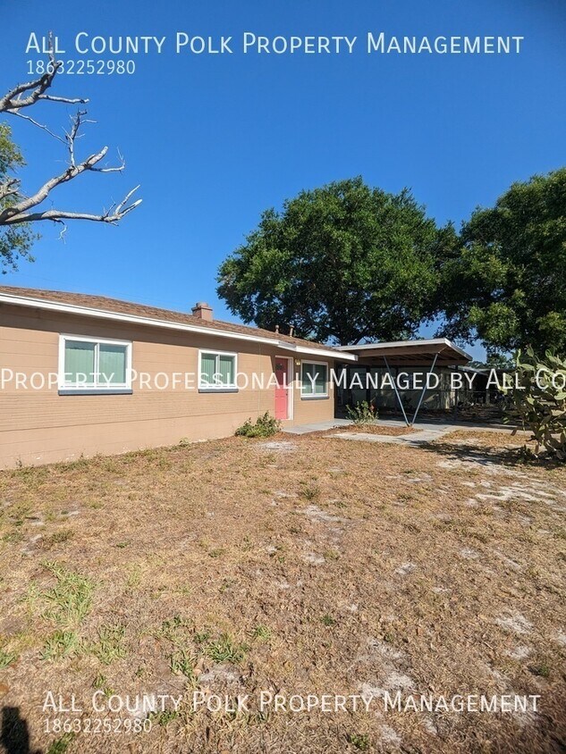 813 Ellerbe Way, Lakeland, FL 33801 House Rental in Lakeland, FL