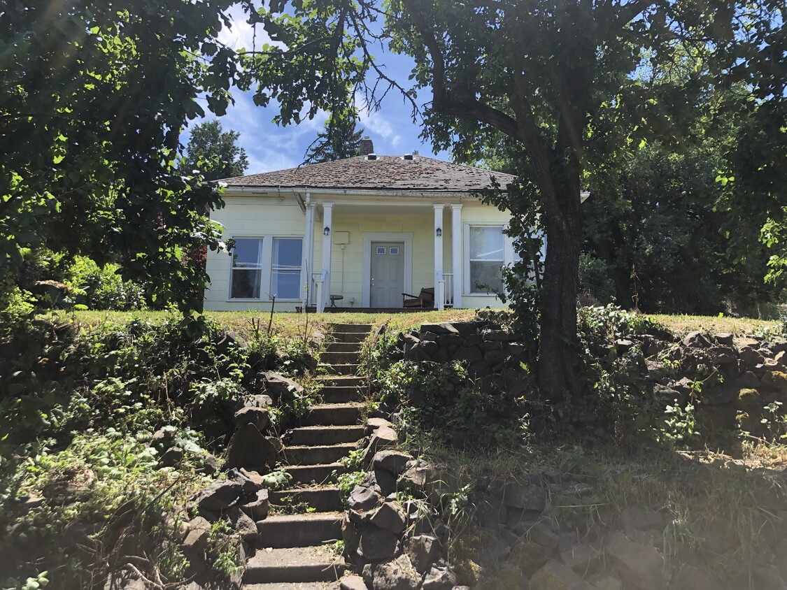 Front lawn - 220 SE Pioneer St