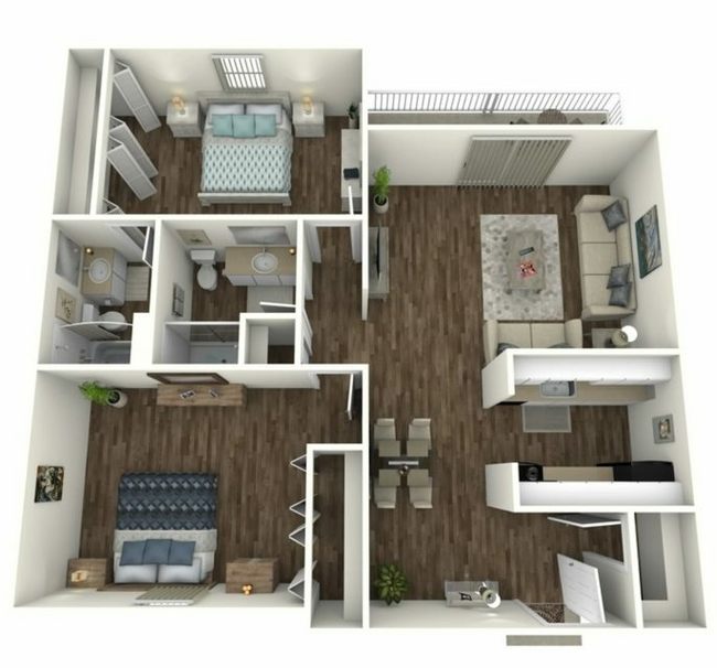 B1 Floorplan.jpg - Three Fountains Apartments