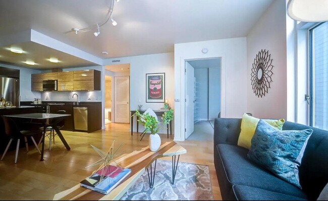 Kitchen + Living Area - 829 Folsom St