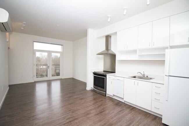 Kitchen and Living room - Ice House Midtown