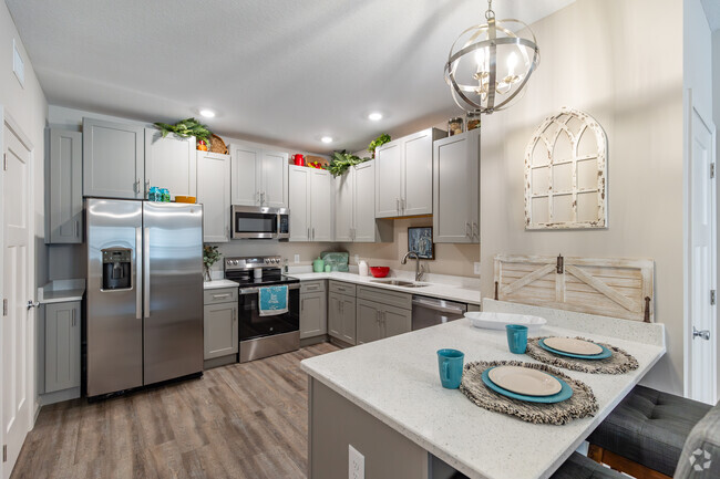 2BR, 2BA - 1,260SF - Kitchen - Hawthorne Ridge Apartments