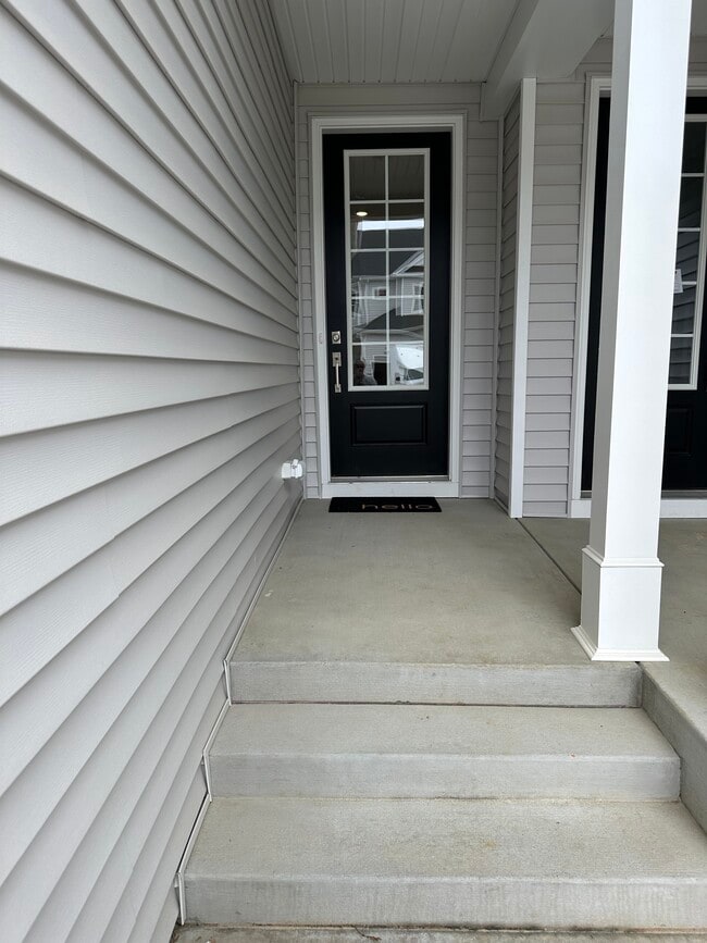 Front door porch - 1604 Wrangler Ave